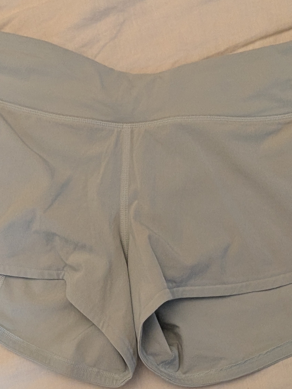 Women's High-Waist Performance Shorts - Light Blue